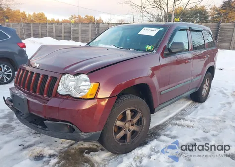 2008 Jeep Grand Cherokee Laredo из США, поврежденный, VIN 1J8GR48K28C164046
